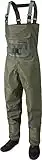 LEEDA PROFIL NEW STOCKING FOOT BREATHABLE FLY FISHING CHEST WADER. (Large)