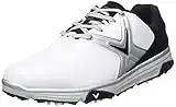 Callaway M585 Chev Comfort Golf Shoe, Chaussures Homme, Blanc/Noir, 42 EU