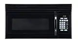 BLACK+DECKER Range Microwave with Top Mount Air Recirculation Vent, 1.6-Cu. Ft. 1000-Watt, Incandescent Lighting, Safety Lock