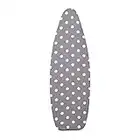 SHERWOOD Adjustable Size Ironing Board Cover - Fits Standard Size 15" x 54" and Large Boards up to 18" x 54" - Resists Scorching and Staining, Elastic Edge, Thick Padding (Bubbles)