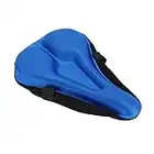 FOTABPYTI Coussin de siège de vélo, Grand Confort Design Ergonomique Housse de Selle de vélo Antidérapant Doux Facile à Installer sur Le vélo pour Faire du vélo dans Le Sport