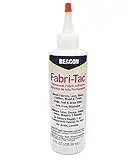 Beacon Fabri-Tac Permanent Adhesive, 8 Ounce Bottle - Premium Crafting & Fabric Glue