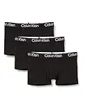 Calvin Klein Boxer Uomo Confezione da 3 Cotone Elasticizzato, Nero (Black), M