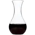 Lily's Home Unbreakable Wine Decanter, Premium Carafe is Made of Shatterproof Tritan Plastic, Ideal for Indoor and Outdoor Use, Reusable and Dishwasher-Safe, Crystal Clear (48 oz. Capacity)