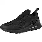 Nike Air Max 270 Bg, Scarpe da Fitness, Black/Black-Total Orange, 37.5 EU