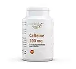 Vita World Coffein Koffein 200 mg 180 Tabletten Deutsche Apotheker-Herstellung Made in Germany