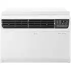 LG LW1817IVSM Dual Inverter Window Air Conditioner with Remote Control, 18,000 BTU, White