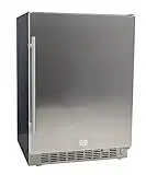 EdgeStar CBR1501SLD 5.49 Cu. Ft. EdgeStar 142 Can Built-in Stainless Steel Beverage Cooler