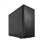 Fractal Design Define S - Mid Tower Computer Case - ATX - Optimized For High Airflow/Performance And Silent Computing - 2x Fractal Design Dynamic GP-14 140mm Silent Fans - Water-cooling ready - Black