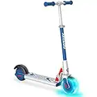 Gotrax GKS Lumios Electric Scooter for Kid Age 6-12, Max 10Km and 12km/h Speed, 6" Flash Front Wheel and 3 Adjustable Height, UL2272 Certified Approved and Lightweight Aluminum Frame for Kid, Dark Blue