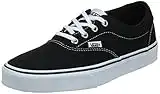 Vans Doheny, Baskets Femme, (Canvas) Black/White, 37 EU