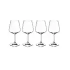 Villeroy & Boch Ovid Bicchiere da Vino Rosso, 590 ml, Cristallo, Set 4 Pezzi