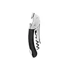 OXO Steel Double Lever Waiter's Corkscrew, Silver/Black