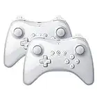 QUMOX 2X Manette sans Fil Bluetooth Jeu Joystick pour U Blanc