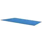 vidaXL Cubierta Rectangular de PE de Piscina, Azul, 450 x 220 cm