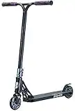 STAR SCOOTER Stunt Scooter Professionnel Trottinette Freestyle Enfant de 8 Ans | Patinette 110mm Aluminium avec HIC pour Professionnels | Noir Chrome