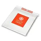 25 x 12 Inch SINGLE LP Clear Outer Vinyl Record Sleeves | CLARITY Resealable Blake Covers Fit Single 12” Albums & LPs