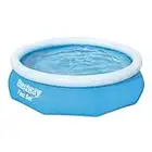 Bestway 57266-19 Round Kids Inflatable Paddling Pool, Fast Set, 10 ft