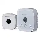 Swann SWALPH-ALARMK2 Alpha Series Wire Free Movement Sensor Kit with PIR Sensor and Chime, Adjustable Volume, Silent Mode, Pairable with Up to 60 Sensors & Doorbells, No Hub Required, White