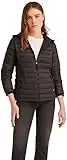 Springfield Chaqueta Acolchada Capucha Repelente al Agua, Chaqueta Mujer, Negro (Black), S