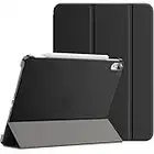 JETech Case for iPad Air 5/4 (2022/2020 Model, 10.9-Inch), Slim Stand Hard Back Shell Cover with Auto Wake/Sleep (Black)