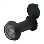 Door Viewer Black Peepholes or Peek Holes Chubb Security 8V001 Type Wide Angle