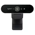 Logitech Business ULTRA HD PRO BUSINESS WEBCAM 4K Premium Webcam with HDR and Windows®, 13 Mega Pixels, 1080p/60fps Ultra Fast Streaming, Adjustable Field of View, 5X Zoom, Black