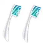 Waterpik - Têtes de Rechange Nano-Sonic pour Brosse à Dents Électrique Nano-Sonic, Lot de 2 (ATB-2AB)