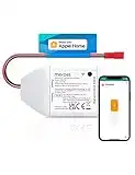 meross Ouvre-porte de garage intelligent, commande vocale/télécommande, compatible avec Apple HomeKit, Amazon Alexa, Google Home, SmartThings - Complément à l'ouvre-garage existant