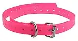 EveryPet Replacement Extra Collar Strap Band Buckle 3/4" for Garmin Delta Dogtra SportDOG Tri Tronics Petsafe TrainPro Petrainer Educator Esky Sparky Most Dog Training Collars and Fence (Pink)