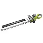 RYOBI - Taille-Haies Électrique 220V, 650W - Lamier 60cm, Double Lames 3cm, Poignée Arrière Rotative, Fonction Scie, Débrayage Lames - 1 Fourreau de Protection et 1 Collecteur Hedgesweep - RHT6760RL