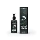 Natural Gardens – Natural Nights alkoholfreies Melatonin Spray mit beruhigenden Kräuterextrakten – L-Tryptophan – Ashwagandha – Veganes Sleep Spray zum Einschlafen – 30 ml