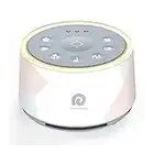 Dreamegg D1 Pro Machine à bruit blanc pour bébés, enfants et adultes, sucette 3 en 1, veilleuse à contrôle individuel, 29 sons naturels HiFi pour dormir à la maison, à la crèche, au bureau