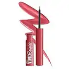 NYX PROFESSIONAL MAKEUP Vivid Brights Liquid Liner, Smear-Resistant Eyeliner with Precise Tip - On Red