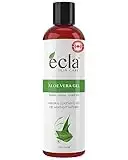 Ecla Skin Care (8 oz / 240 ml) After Sun Aloe Vera Gel, 100% Pure Aloe Vera Gel for Face, Body, & Hair, Cold-Pressed Aloe Vera Juice, Soothing Organic Aloe Vera Gel, Alcohol Free