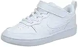 Nike Court Borough Low, Scarpe da Ginnastica, White 51, 33 EU