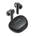 truefree Auriculares Inalámbricos T2 Auriculares Bluetooth 5.3 con ENC y 4 Micrófonos para Llamadas, Cascos Inalámbricos Estéreo en la Oreja, 23 Horas de Reproducción, Modo de Juego de 50ms