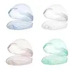 PandaEar Pacifier Nipple Holder Case Container Boxes (4 Pack)| Universal Accessories Holders| Travel Cases| BPA Free