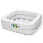 Bestway Inflatable Baby Bath Tub | Portable and Lightweight for Home and Travel, Inflatable Soft Floor, White