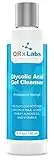 QRxLabs Glycolic Acid Face Wash - Exfoliating Gel Cleanser, Best for Wrinkles, Lines, Acne, Spots & Chemical Peel Prep - Reduces Shaving Bumps and Ingrown Hair - 6 fl oz