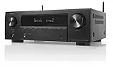 Denon AVR-X1700H DAB 7.2 Channel AV Receiver, HiFi Amplifier with Dolby Atmos, DTS:X, 6 HDMI Inputs and 1 Output, 8K HDMI, Bluetooth, WiFi, AirPlay 2, HEOS Multiroom, Alexa Compatible