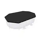 Bestway 58424 Flowclear Swimming Pool Cover, 9ft 10, Black