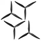 Gemfan 1050 Reinforced Glass Fiber Nylon Propellers 10 Inch 3 Blades Props for Cinelifter FPV or Macroquad Drones 4 pcs 2CCW 2CW