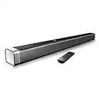 Soundbar 2.0 per TV, 120 dB/80W, 37 Pollicicon con Subwoofer Integrato, Soundbar Bluetooth 5.0, Suono Surround per Home Cinema