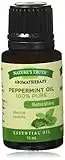 Nature's Truth Essential Oil - 100% Pure Peppermint Oil | Pure & Plant-Based | Massage Oil, Aromatherapy or For Bath/Shower |15 ml