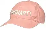 Carhartt Odessa - Gorra Con Logotipo Gráfico, Mujer, Coral lavado, Talla única