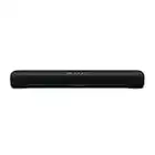 Yamaha C20 Soundbar - Bluetooth Sound Bar with Optional Wall Mounting Kit for TV with Bluetooth Capabilities, HDMI Input and Subwoofer, in Black