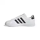 adidas Grand Court 2.0, Sneaker Uomo, Ftwr White Core Black Ftwr White, 42 2/3 EU