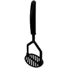 TIJAR Nonstick Potato Masher Utensil - Hard Wearing Black Nylon Masher Head. Ergonomic Handle, Heat Resistant to 210°C. Extra Hygiene. Integrated Storage Hole