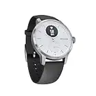 Withings Scanwatch - Montre Connectée Hybride avec ECG, Fréquence Cardiaque, SPO2 et Suivi du Sommeil, Montre Smartwatch Sport, Podometre Montre Connectee avec Chargeur - 42mm - Blanc